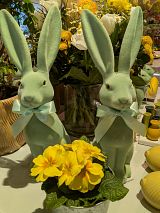 gr&uuml;ne Osterhasen, velour